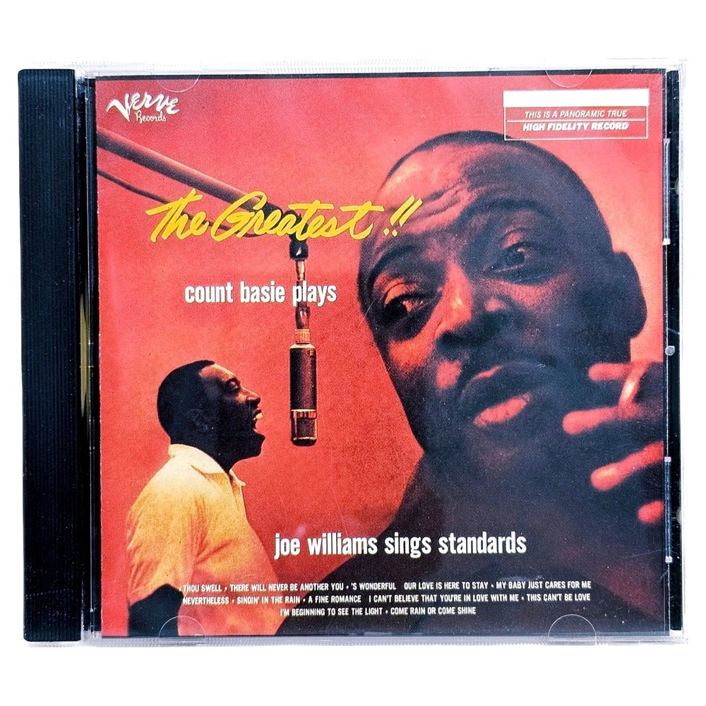 Verve 833774-2 Count Basie Joe Williams The Greatest‎ CD Vocal Jazz Classics EUC